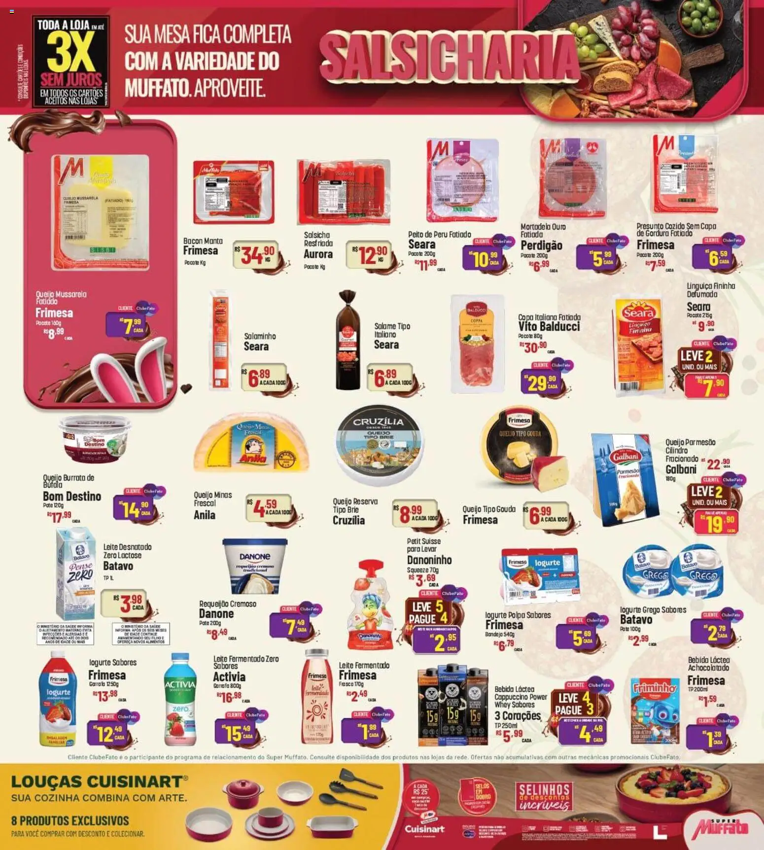 Super Muffato Folheto - válido de 23.02.2026 | Página: 15 | Produtos: Cará, Linguiça, Salame, Copa