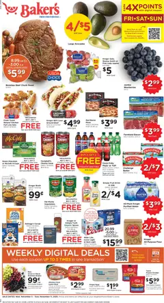 Preview of Baker's weekly ads valid from 05.11.2025