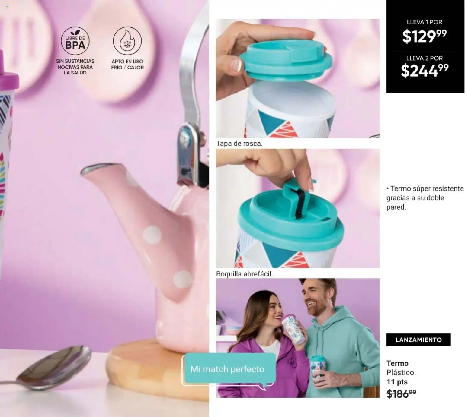 Nuevas ofertas de AVON válidas en toda la República Mexicana desde el 10.01.2026. ¡Encuentra las mejores ofertas en AVON Casa & Estilo 2 2026! | Página: 9 | Productos: Termo