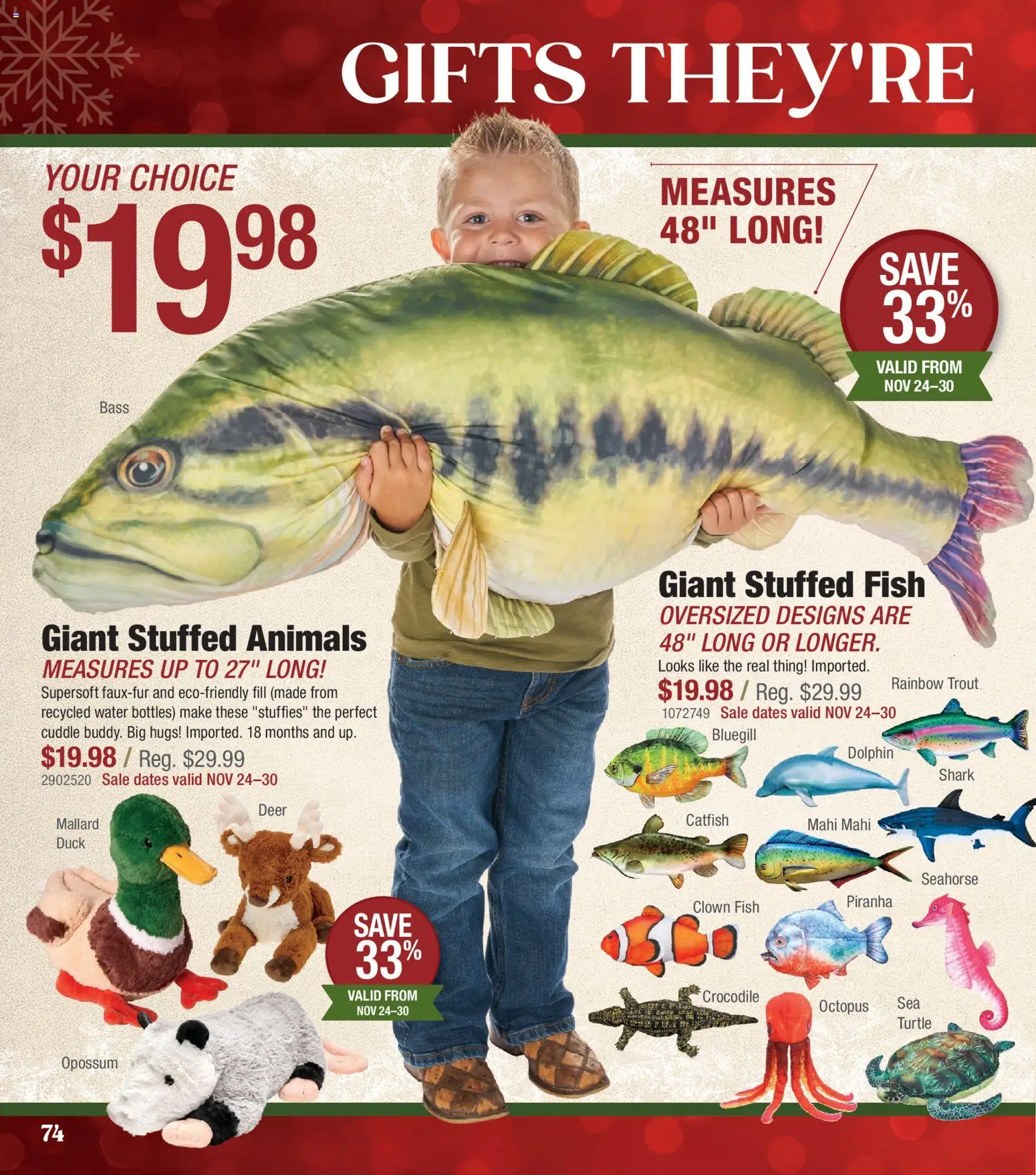 Cabela's Christmas Gift Guide 25 - valid from 01.11.2025 | Page: 74 | Products: Fish, Water
