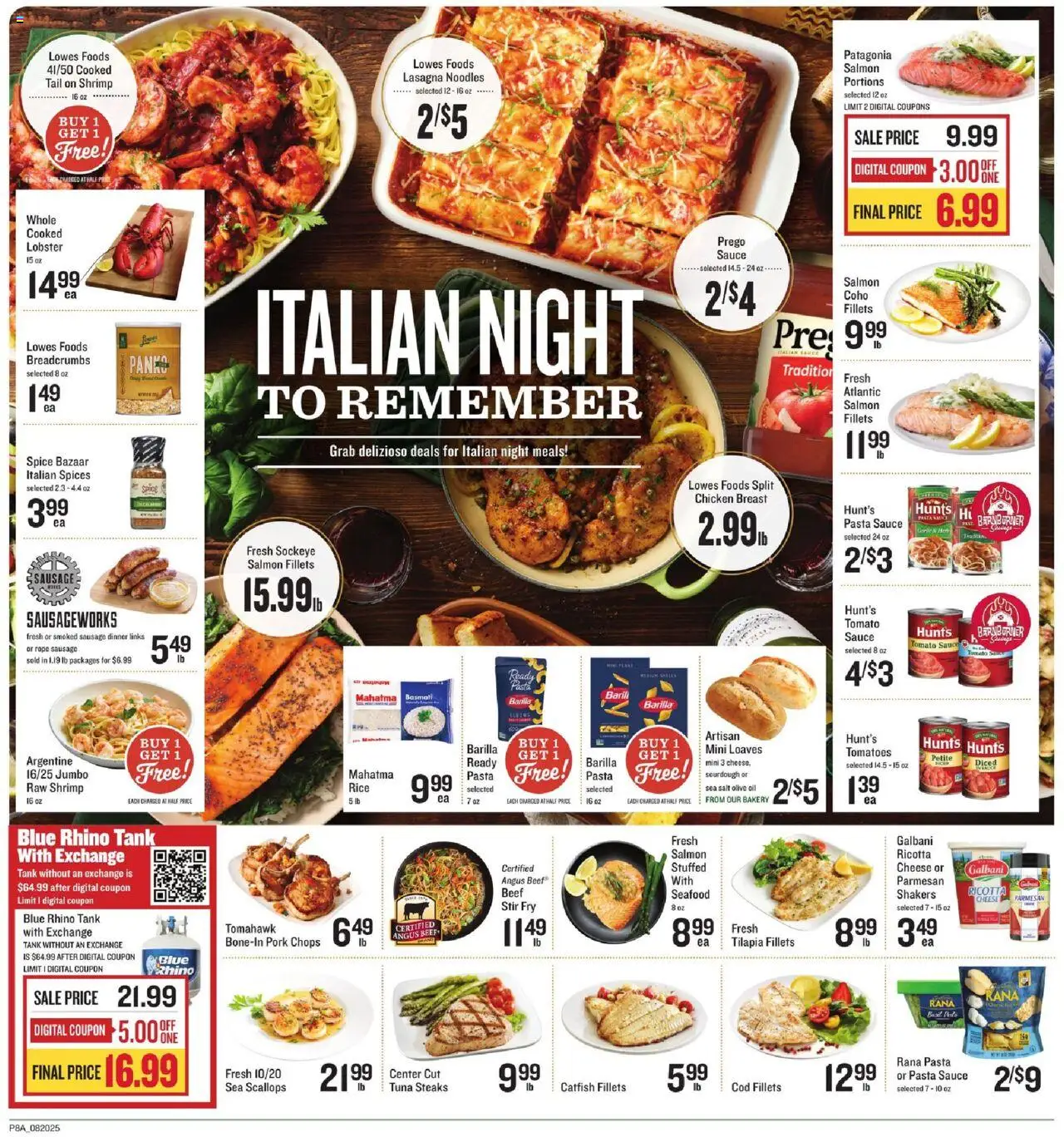 Lowes Foods Weekly Ad - valid from 20.08.2025 | Page: 12 | Products: Cheese, Beef, Spices, Sauce
