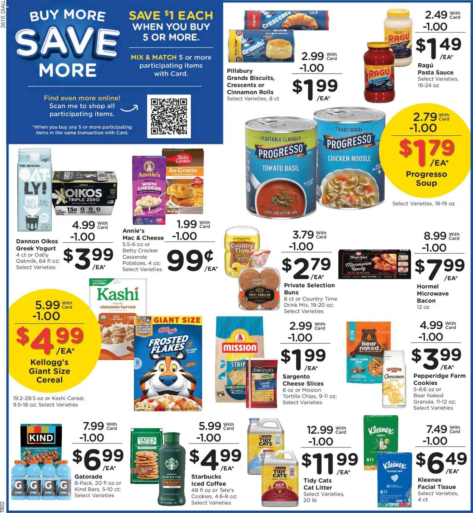 Dillons Weekly Ad - valid from 08.04.2026 | Page: 4 | Products: Cat Litter, Butter, Cookies, Flakes