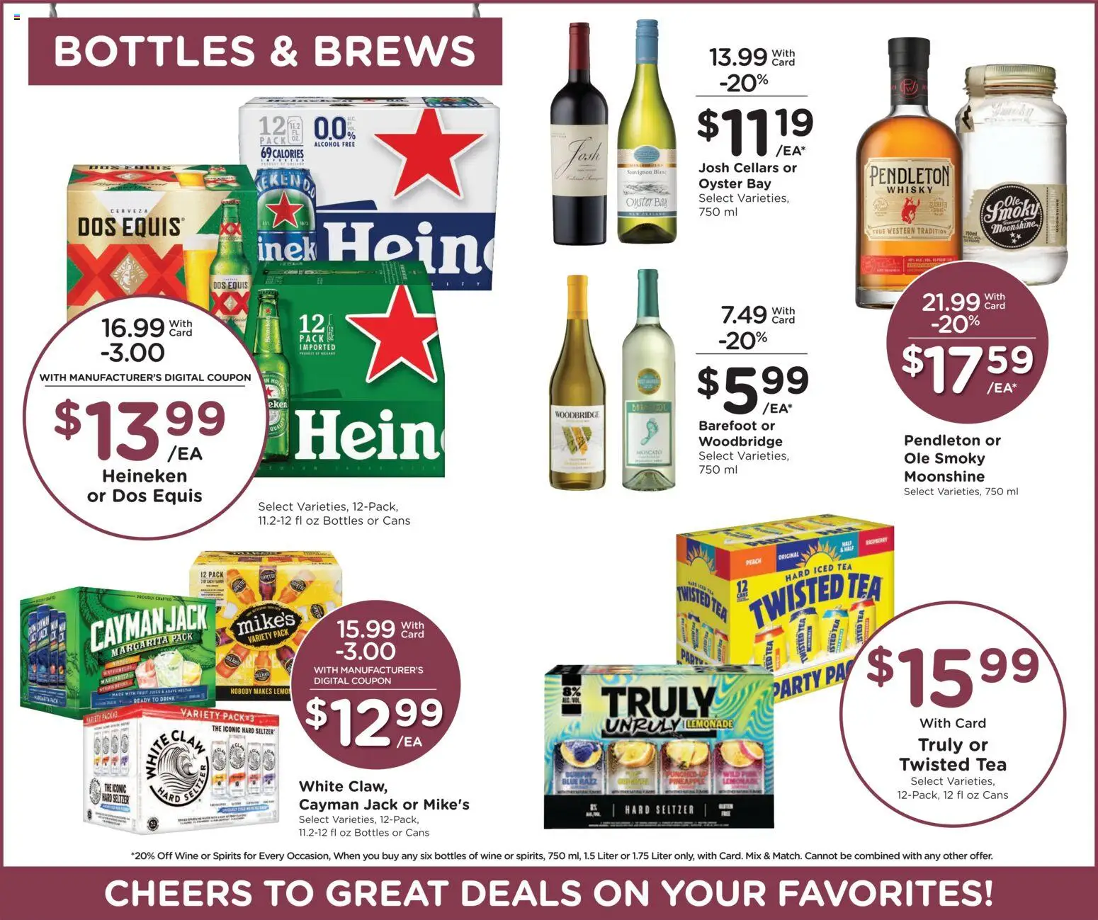 Smith's Weekly Ad - WY - valid from 11.03.2026 | Page: 10 | Products: Juice, Wine, Tea, Peach