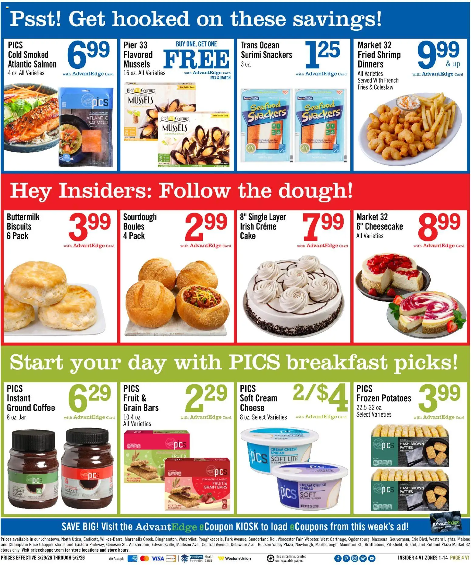Price Chopper Flyer Insider - valid from 29.03.2026 | Page: 4