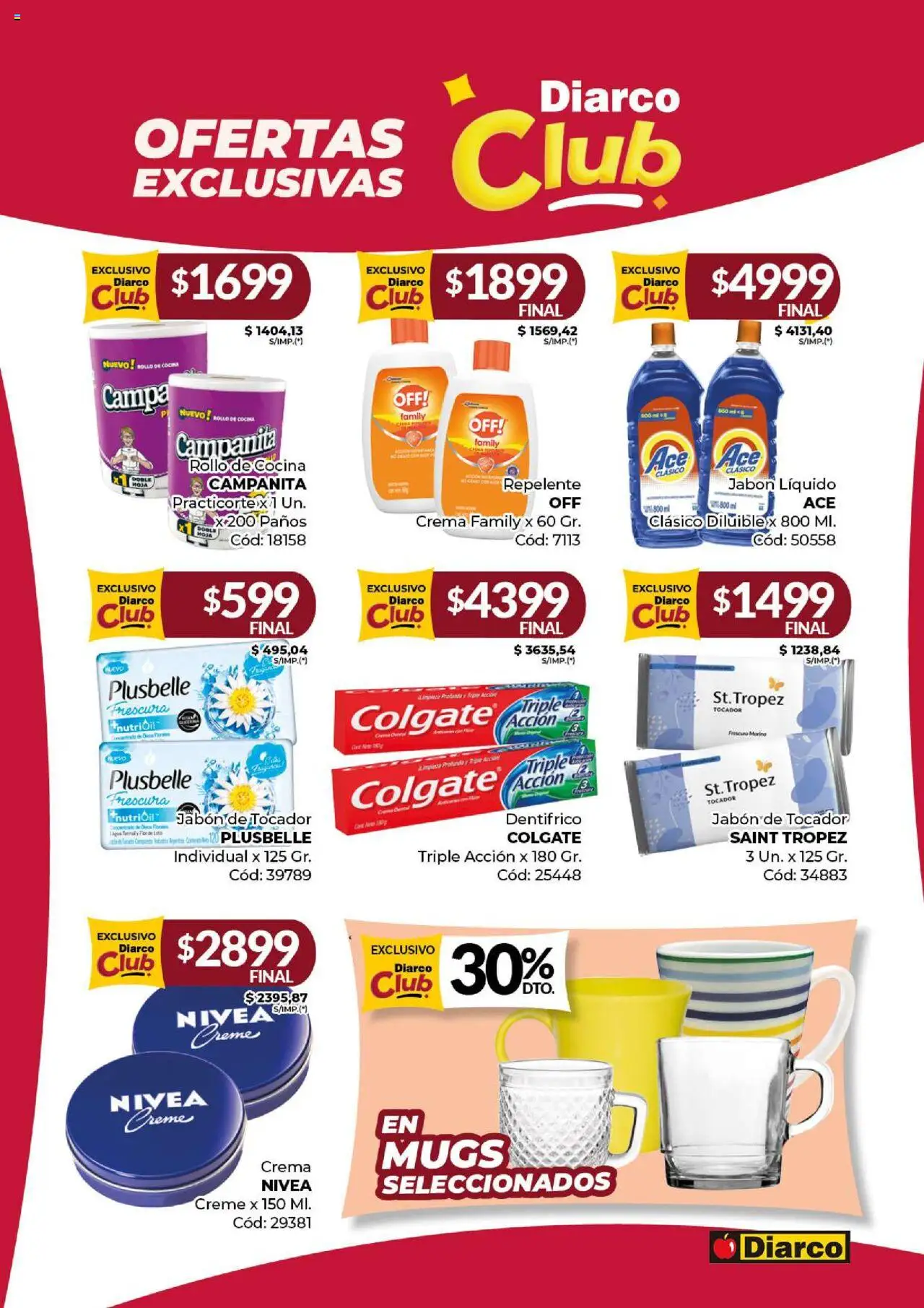 Diarco ofertas │ válido desde el 09.06.2025 | Página: 8 | Productos: Repelente, Jabón líquido, Individual, Agua