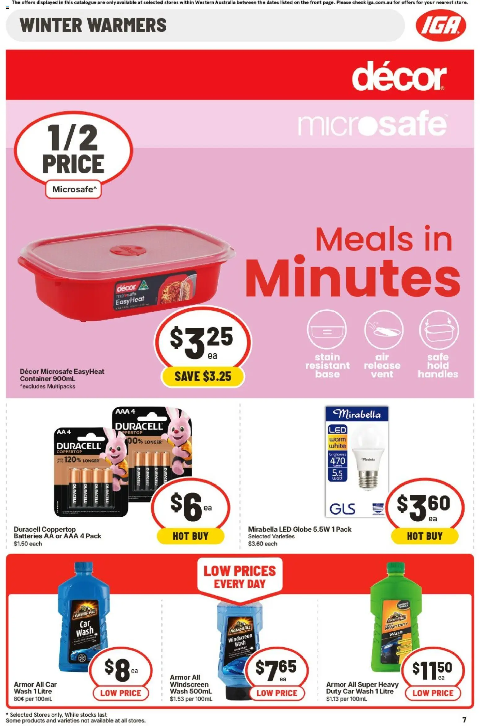 IGA catalogue - valid from 22.04.2026 | Page: 7 | Products: Shampoo, Conditioner