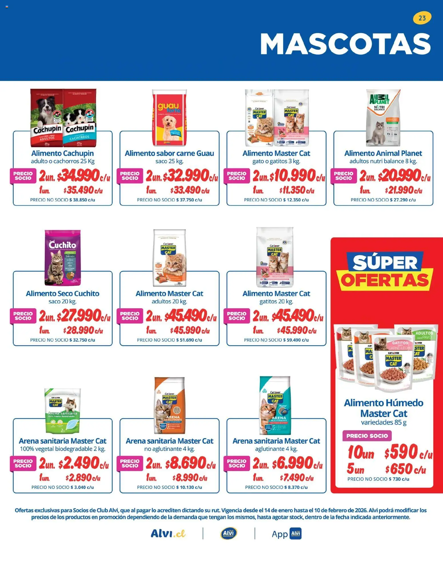 Alvi catálogo │ válido desde el 14.01.2026 | Página: 23 | Productos: Leche