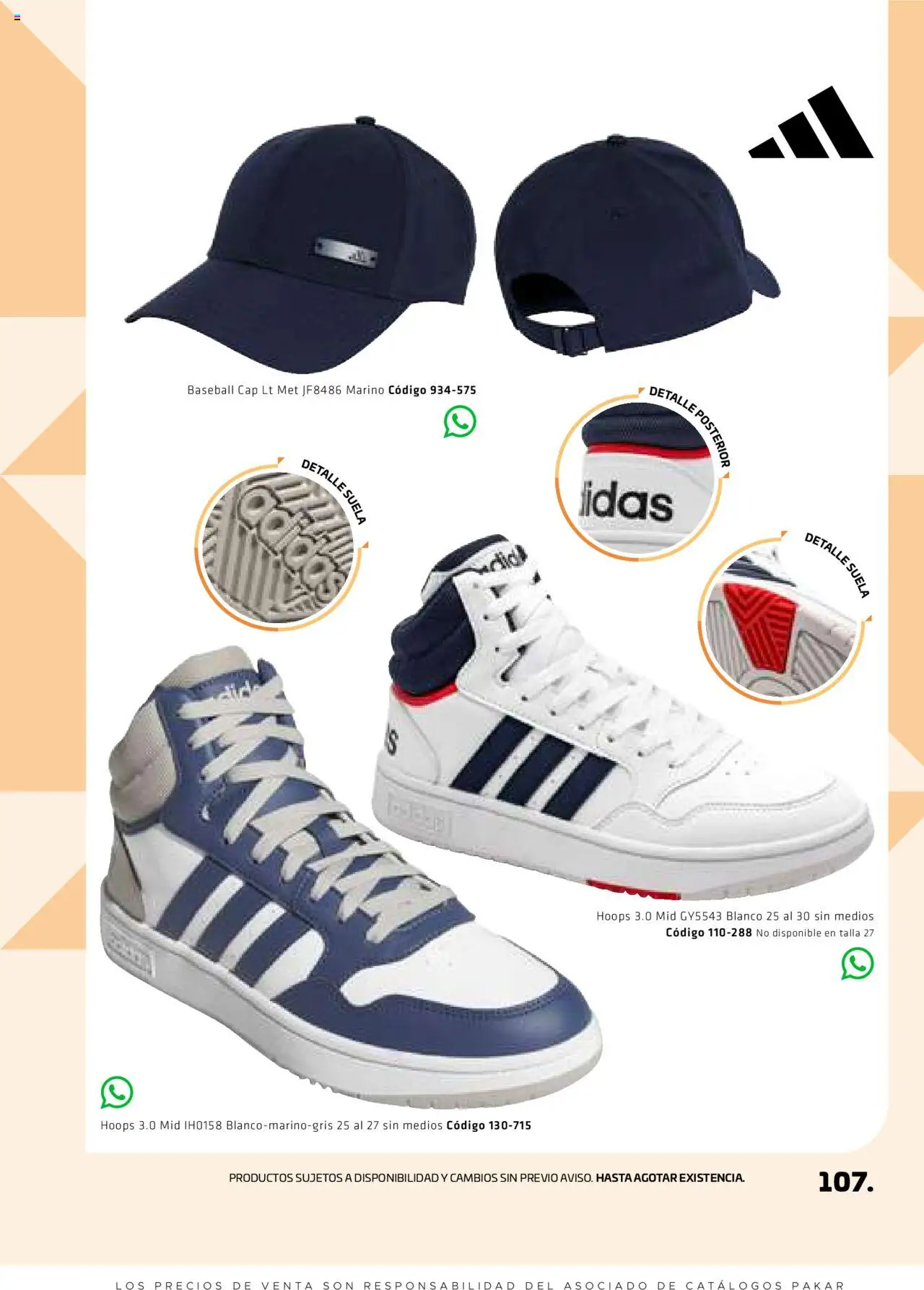 Nuevas ofertas de SC Pakar válidas en toda la República Mexicana desde el 29.08.2025. ¡Encuentra las mejores ofertas en SC Pakar - Catálogo Otoño Men Tomo 1! | Página: 107