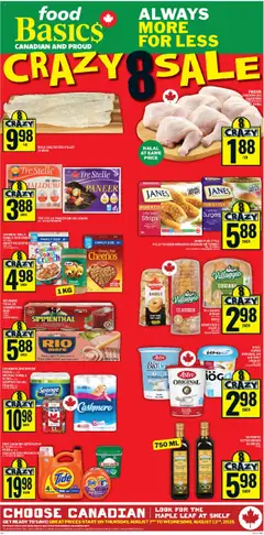Preview of Food Basics - Woodbridge, Islington Avenue 9600 from shop Food Basics valid from 07.08.2025