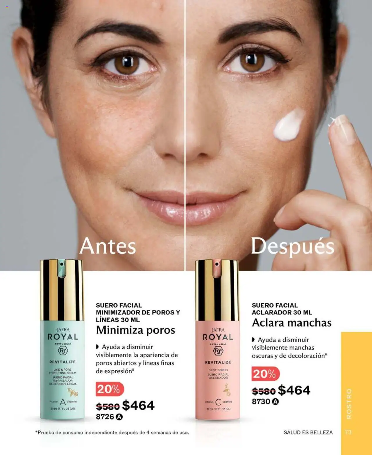 Nuevas ofertas de JAFRA válidas en toda la República Mexicana desde el 01.06.2025. ¡Encuentra las mejores ofertas en JAFRA catálogo! | Página: 73 | Productos: Serum