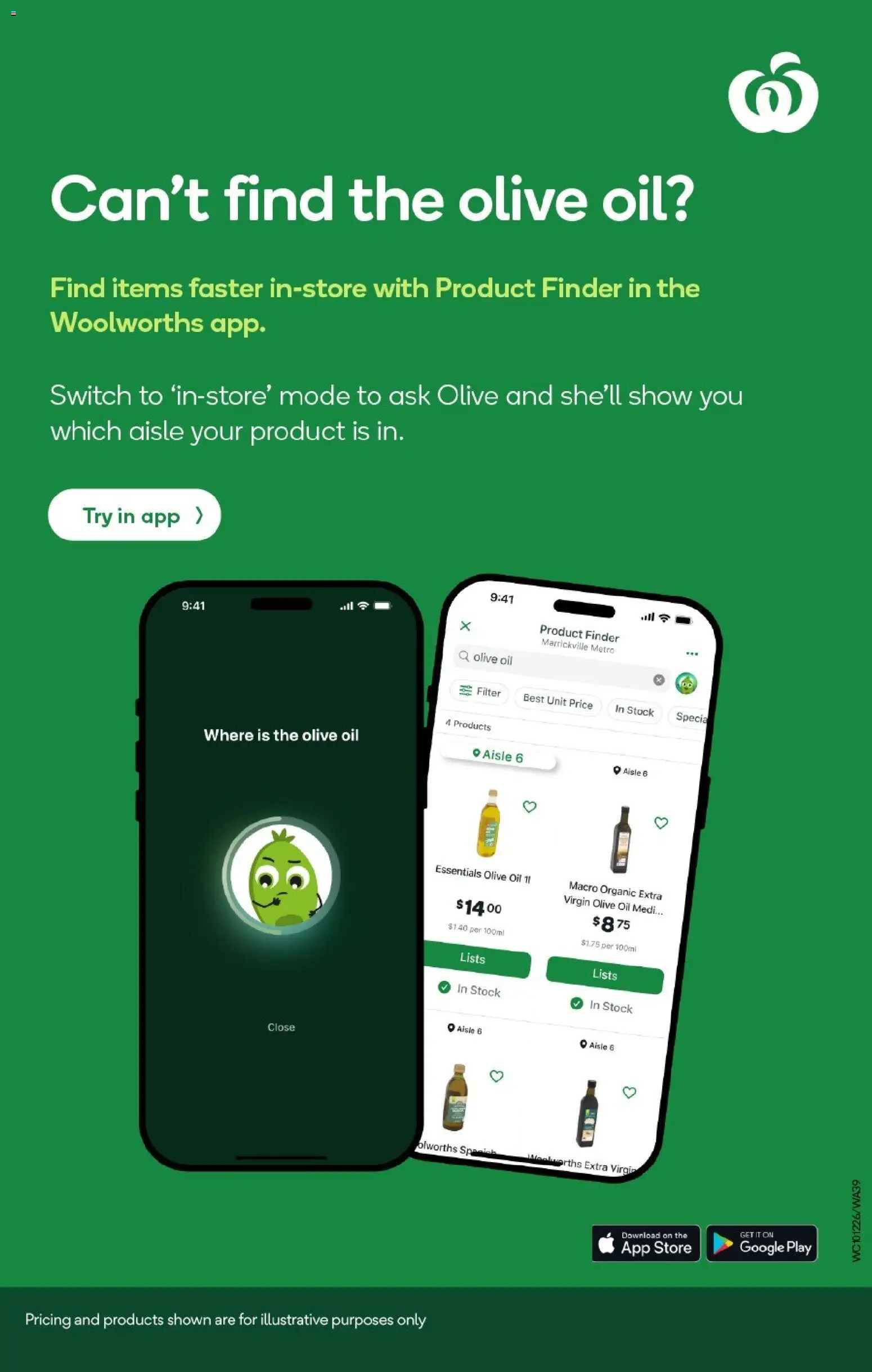 Woolworths catalogue - valid from 10.12.2025 | Page: 39 | Products: Oil, Olive oil