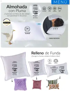 Vista previa de Colchas Concord catálogo, nuevo folleto de la tienda, válido en México a partir del 01.05.2026 | Página: 162 | Productos: Funda, Algodón, Almohada