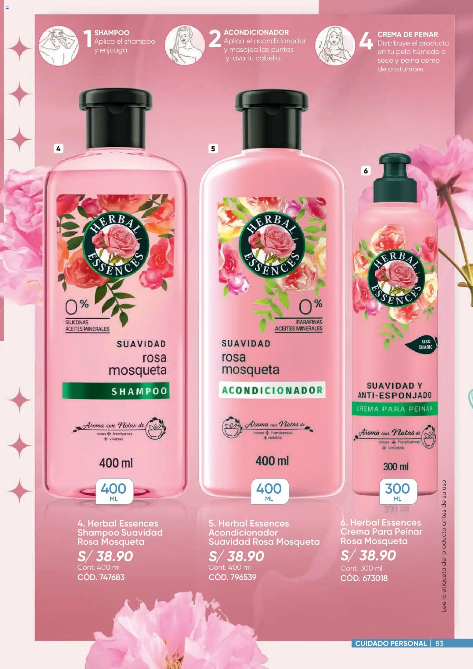 Catálogo Azzorti válido desde 26.01.2026 | Página: 83 | Productos: Shampoo, Acondicionador, Crema