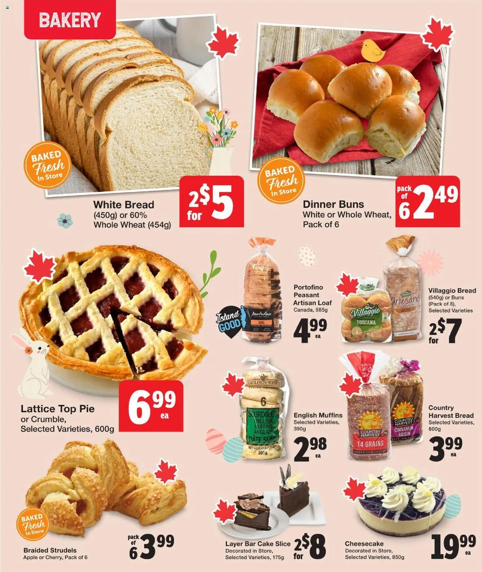 Quality Foods flyer valid from 02.04.2026 | Page: 9 | Products: Bakery, Bread