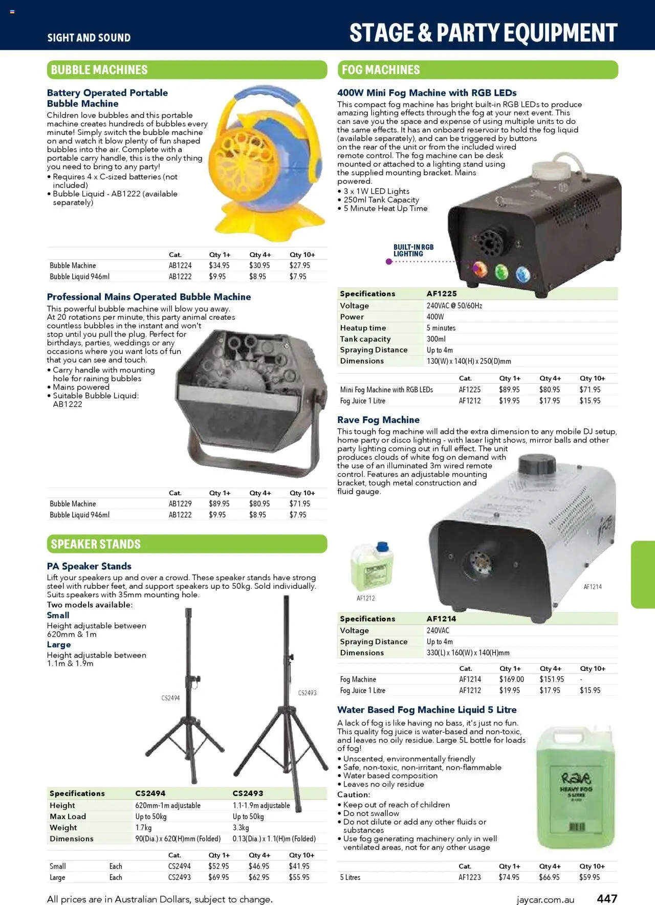 Jaycar catalogue - valid from 09.07.2025 | Page: 447 | Products: Mirror, Light, Speaker, Mobile
