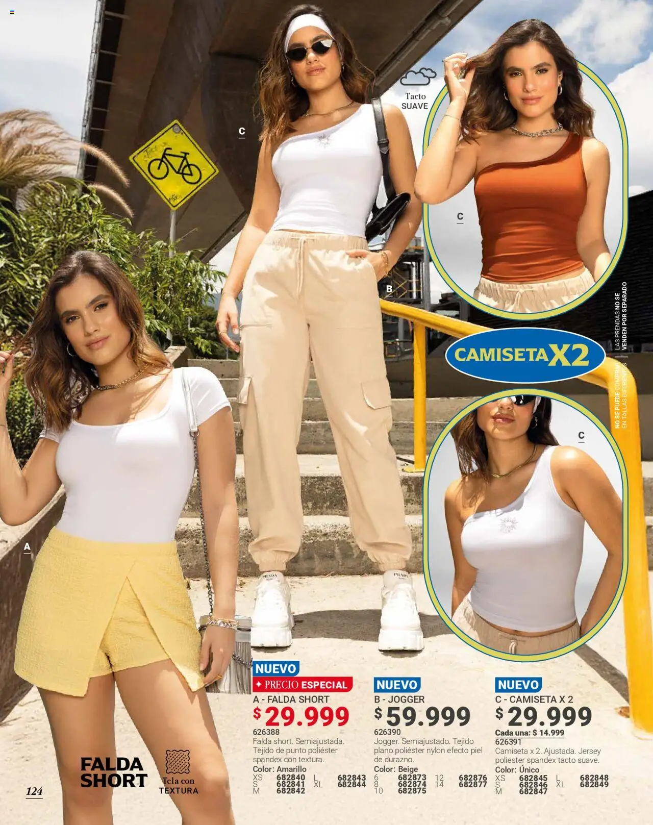 Carmel revista - valida desde el 08.09.2025 | Página: 126 | Productos: Falda, Short, Camiseta