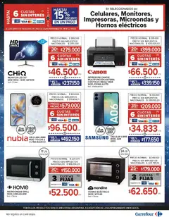 Vista previa Carrefour ofertas válido desde el 26.11.2025 | Página: 33 | Productos: Impresora, Horno, Microondas, Horno eléctrico