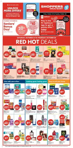 Preview of Shoppers weekly flyer / circulaire from shop Shoppers valid from 25.10.2025 | Page: 3