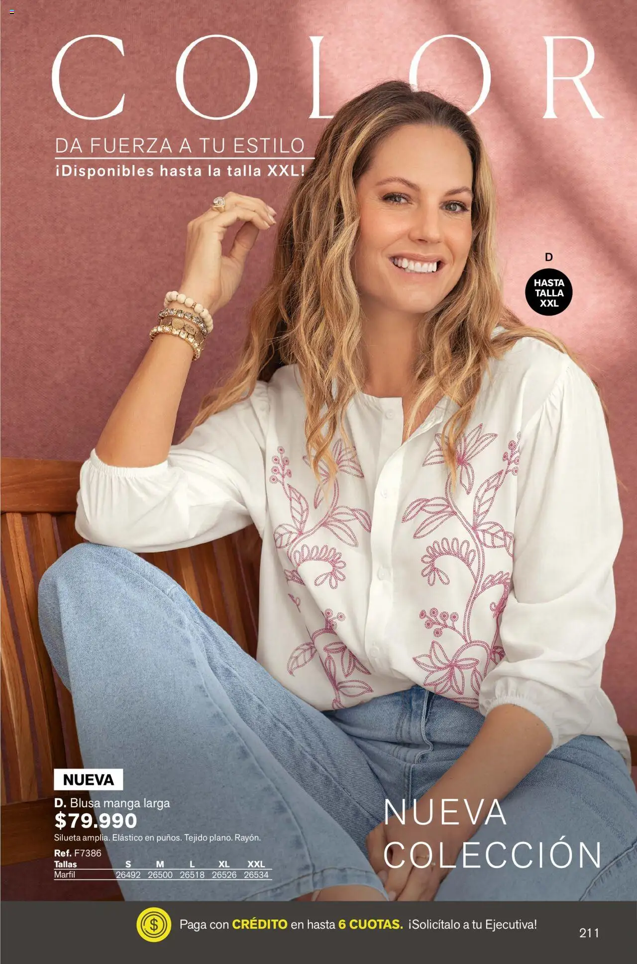 Leonisa revista - valida desde el 15.07.2025 | Página: 211 | Productos: Blusa