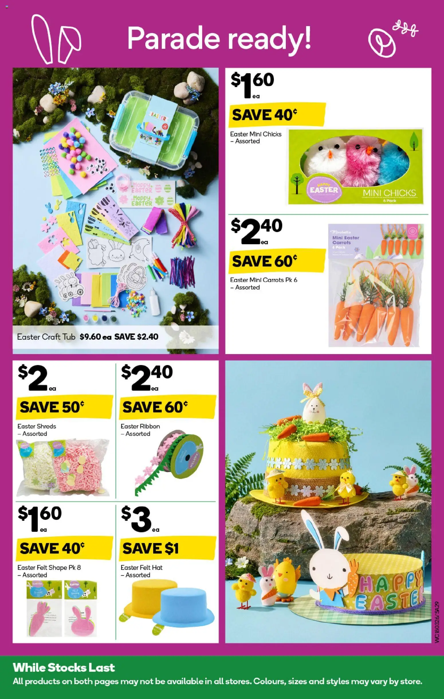 Woolworths catalogue - valid from 18.03.2026 | Page: 29 | Products: Carrots, Hat