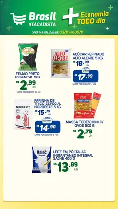Brasil Atacadista - Ofertas da semana - Pré-Visualização do folheto da loja Brasil Atacadista, válido de 03.11.2025