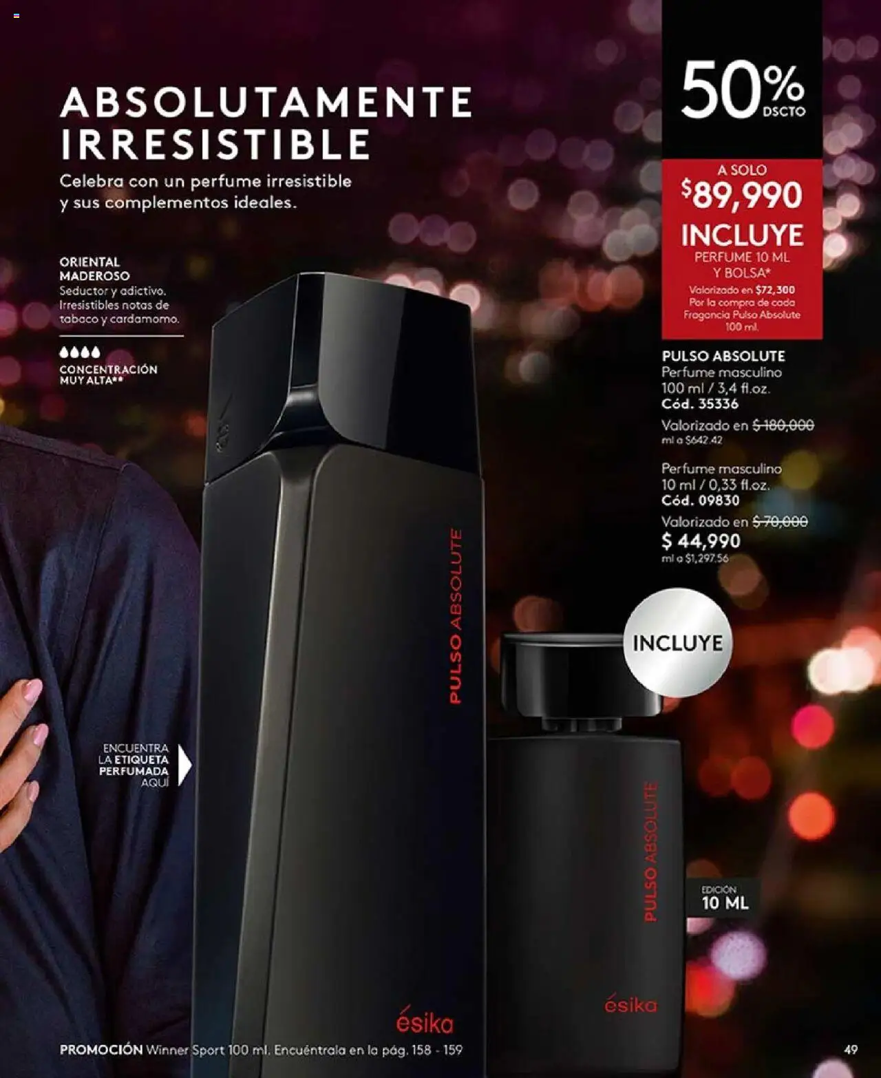 Ésika revista - valida desde el 29.07.2025 | Página: 49 | Productos: Perfume, Fragancia