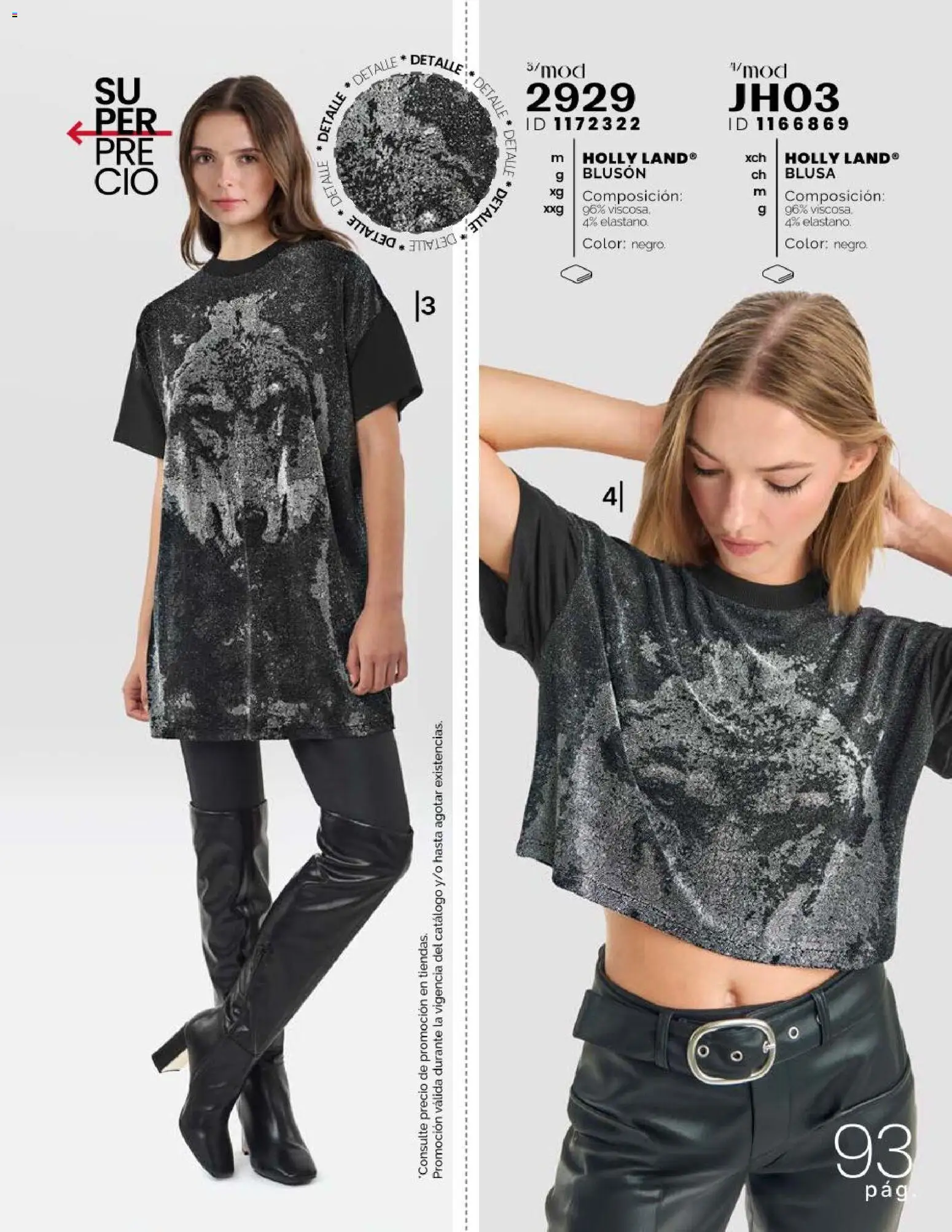 Nuevas ofertas de Price Shoes válidas en toda la República Mexicana desde el 11.03.2026. ¡Encuentra las mejores ofertas en Price Shoes catálogo Ella! | Página: 93 | Productos: Blusa