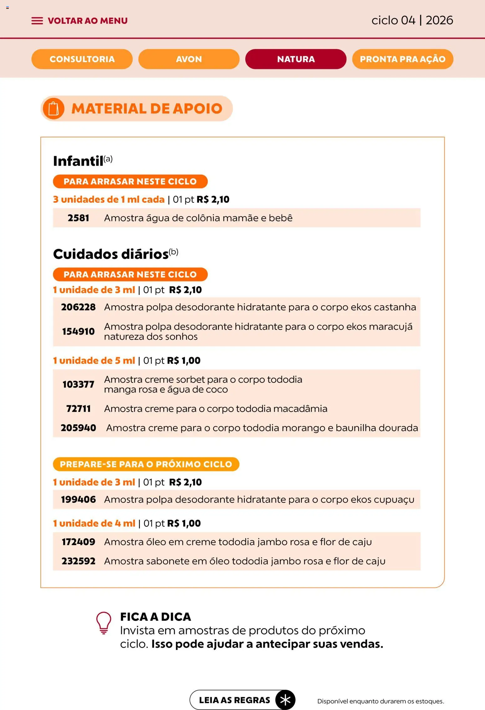 Avon Folheto - válido de 18.02.2026 | Página: 41 | Produtos: Caju, Maracujá, Desodorante, Creme