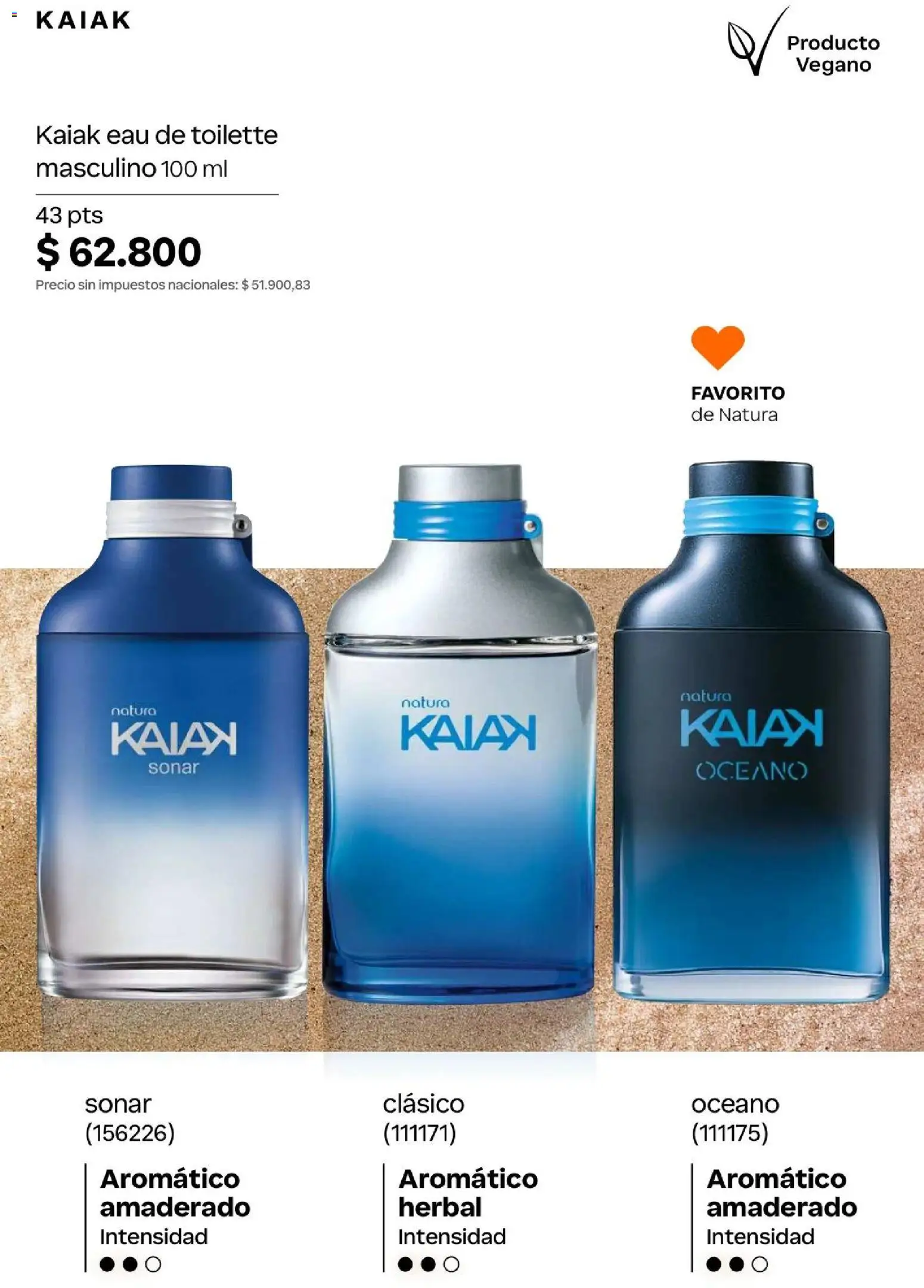 Natura Catálogo Ciclo 4/2026 │ válido desde el 01.04.2026 | Página: 97 | Productos: Eau de toilette