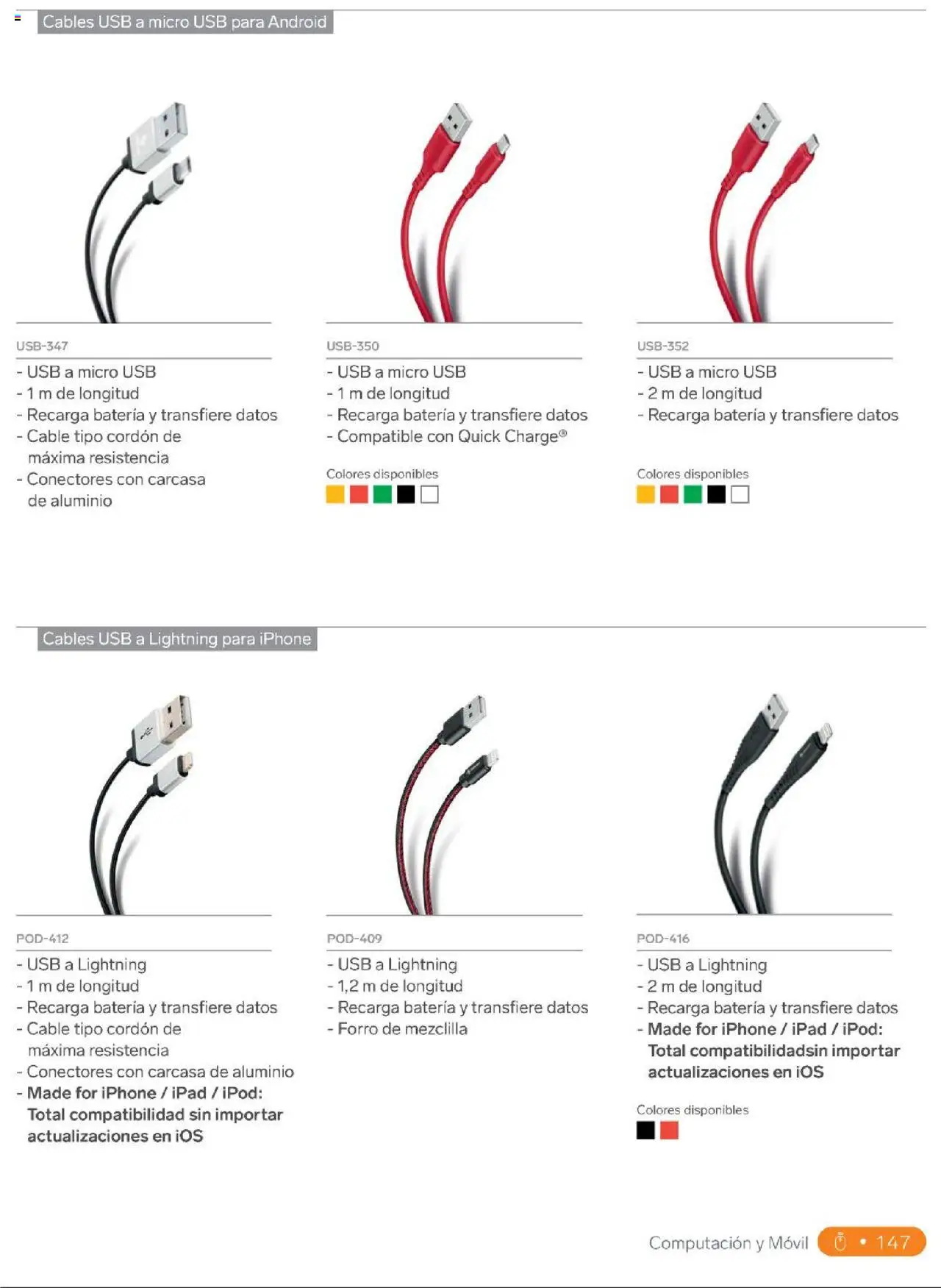 Nuevas ofertas de Steren válidas en toda la República Mexicana desde el 01.01.2025. ¡Encuentra las mejores ofertas en Steren catálogo! | Página: 165 | Productos: Usb, Movil, Cable, Batería