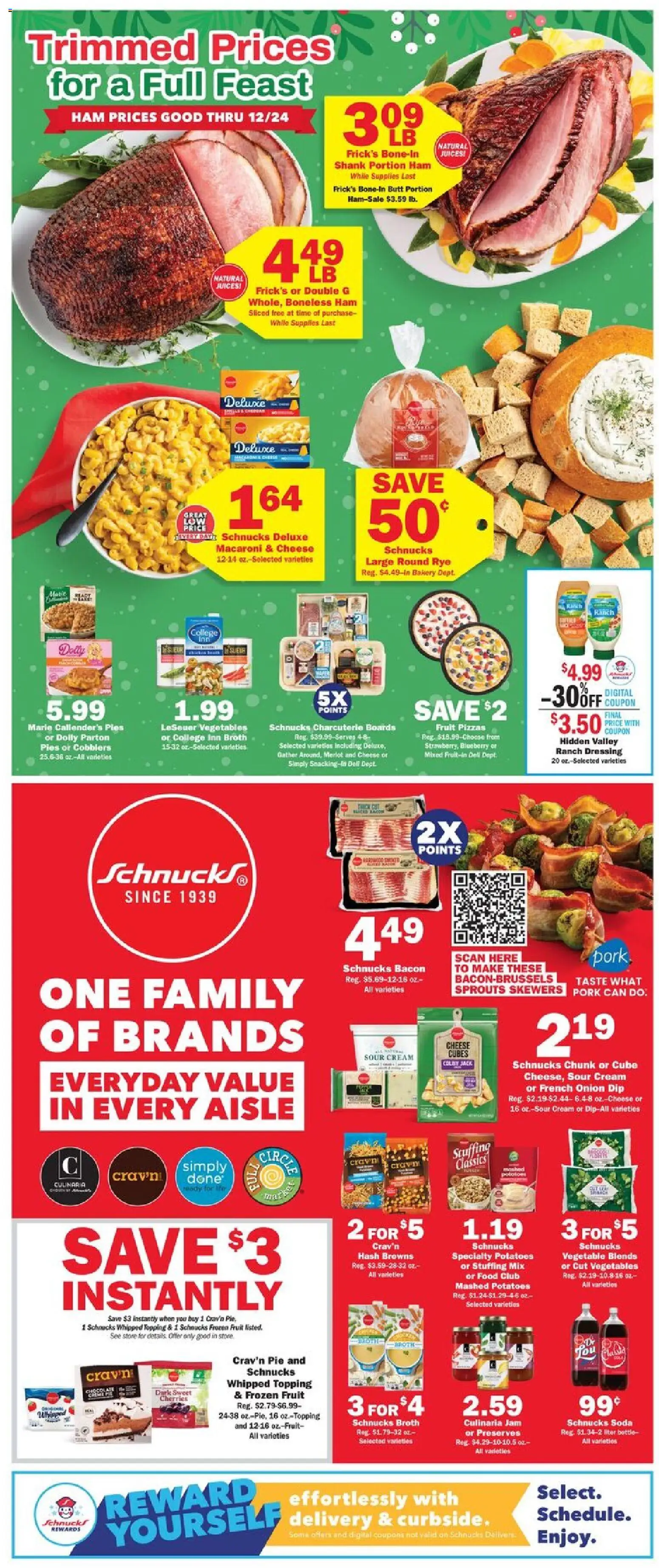 Schnucks Weekly Print Ad - MO - valid from 10.12.2025 | Page: 2 | Products: Bath, Cheese, Chocolate, Potatoes