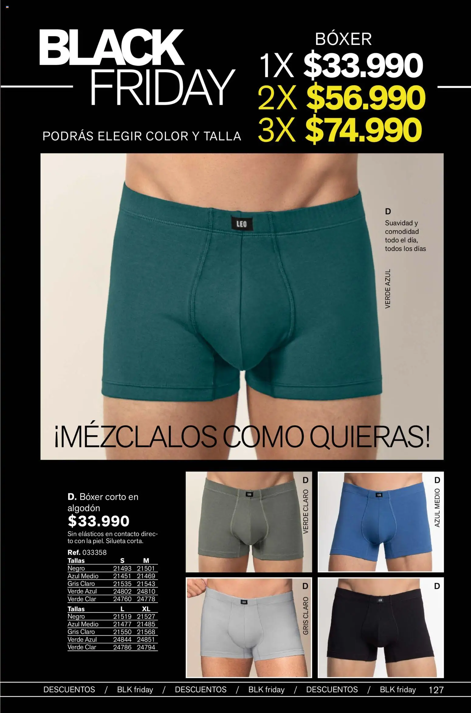 Leonisa revista - valida desde el 13.11.2025 | Página: 127 | Productos: Algodón