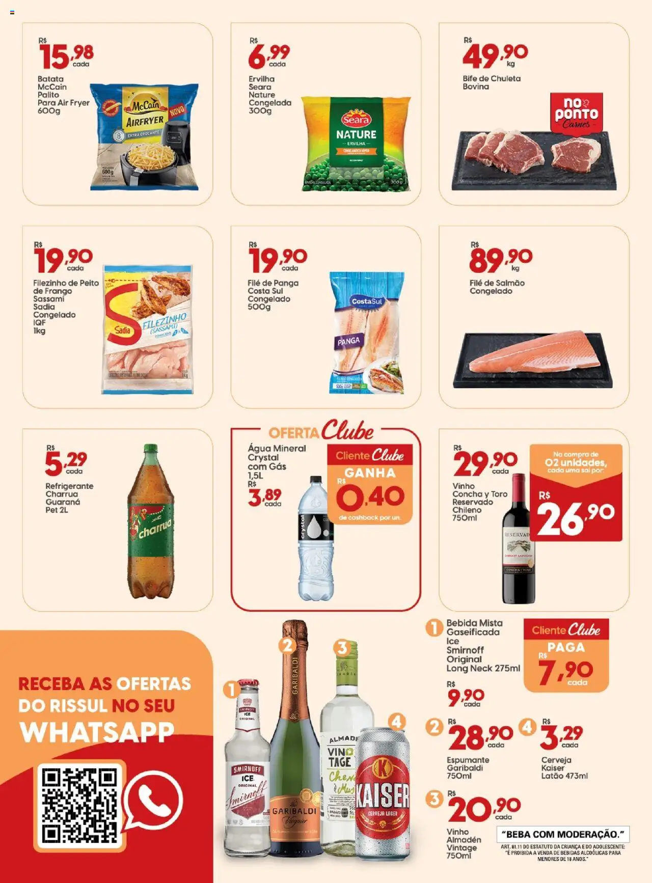 Rissul Folheto - válido de 18.09.2025 | Página: 6 | Produtos: Air fryer, Refrigerante, Batata, Frango