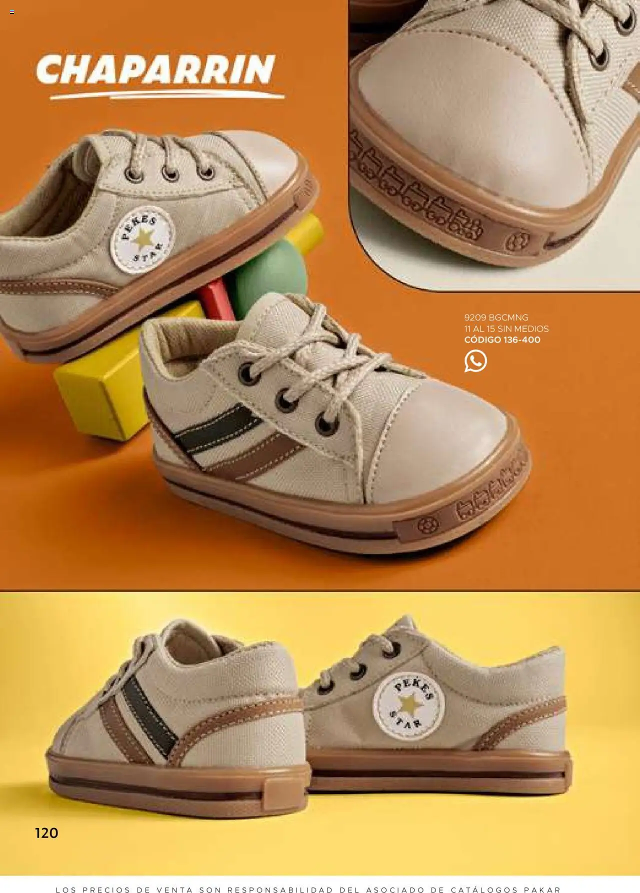 Nuevas ofertas de SC Pakar válidas en toda la República Mexicana desde el 24.07.2025. ¡Encuentra las mejores ofertas en SC Pakar - Catálogo Nino otoño / invierno! | Página: 120