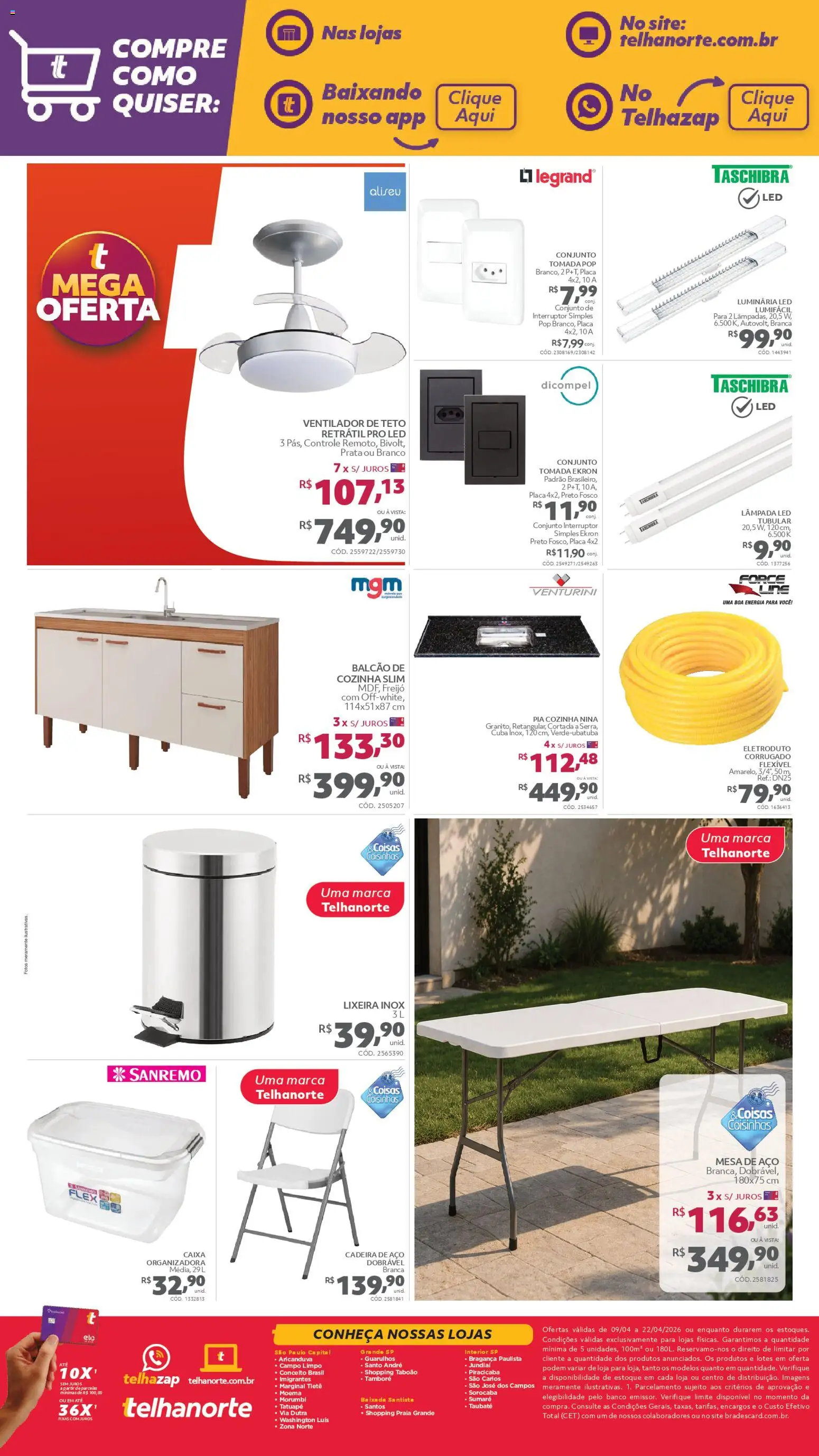 Telhanorte Folheto - válido de 09.04.2026 | Página: 7
