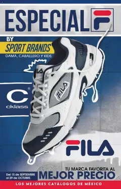 Vista previa de Cklass - Catálogo Fila, nuevo folleto de la tienda, válido en México a partir del 15.09.2025