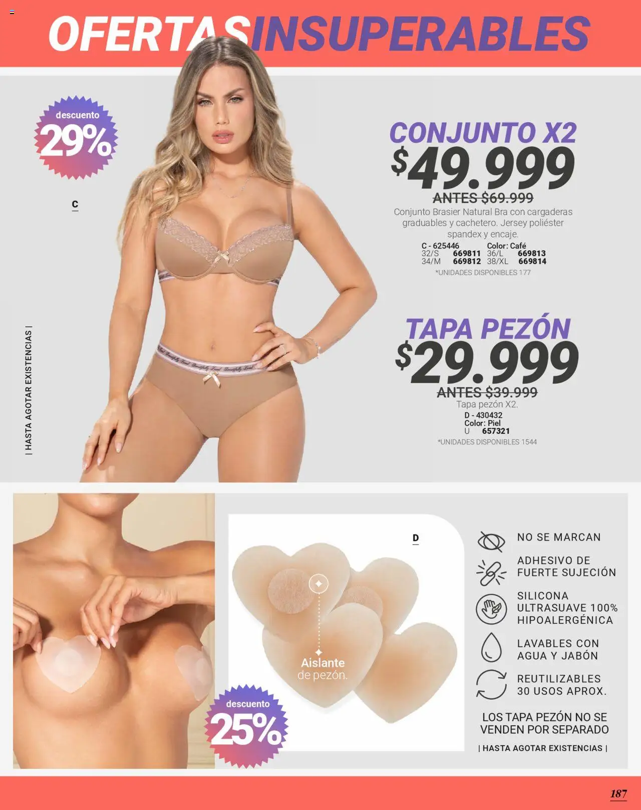 Carmel revista - valida desde el 28.07.2025 | Página: 189 | Productos: Agua, Conjunto, Jabón, Café