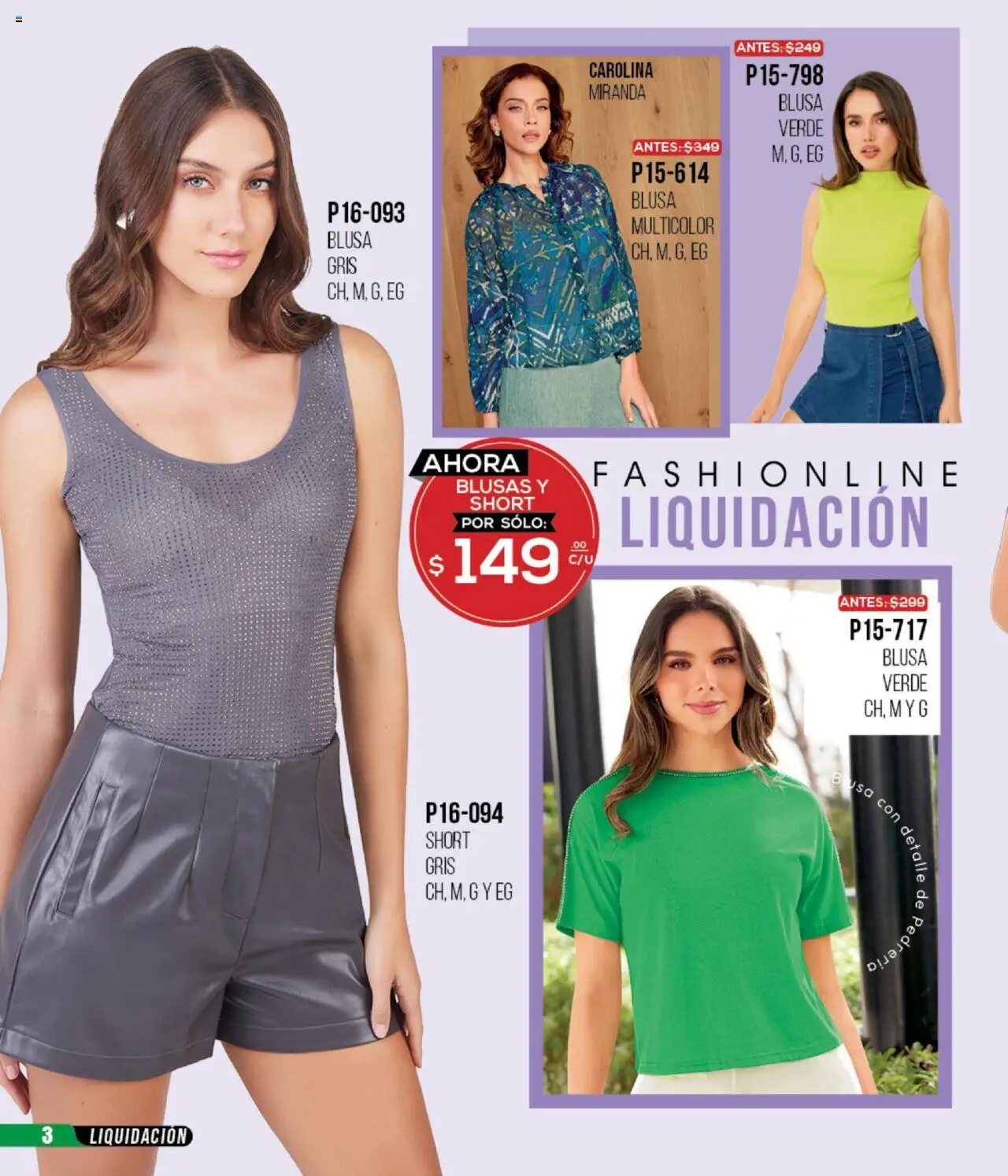 Nuevas ofertas de Cklass válidas en toda la República Mexicana desde el 09.09.2025. ¡Encuentra las mejores ofertas en Cklass - Catálogo Liquidacion Calzado! | Página: 187 | Productos: Blusa, Short