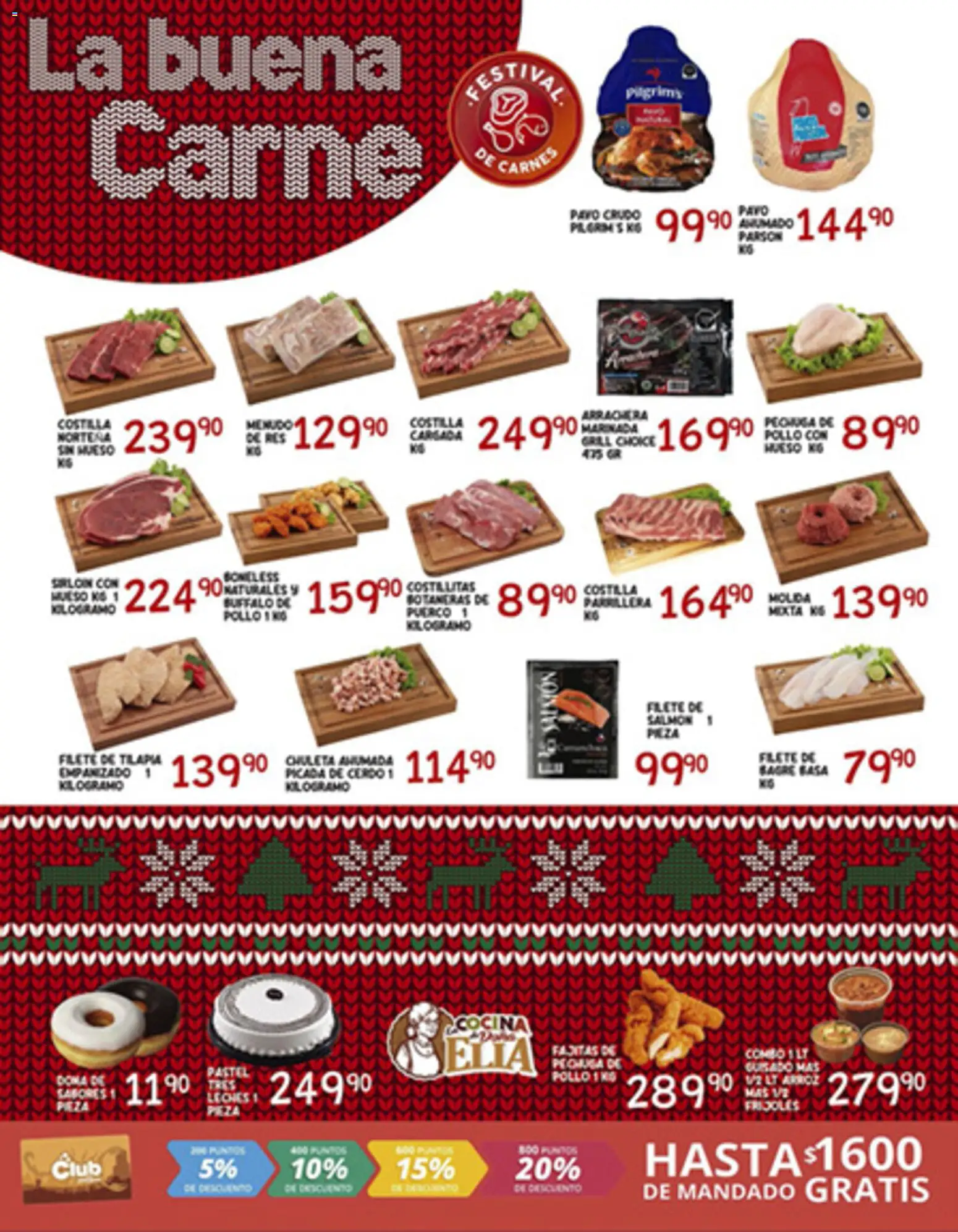 Nuevas ofertas de Alsuper válidas en toda la República Mexicana desde el 05.12.2025. ¡Encuentra las mejores ofertas en Alsuper folleto Durango! | Página: 2 | Productos: Pollo, Pastel, Arroz, Res