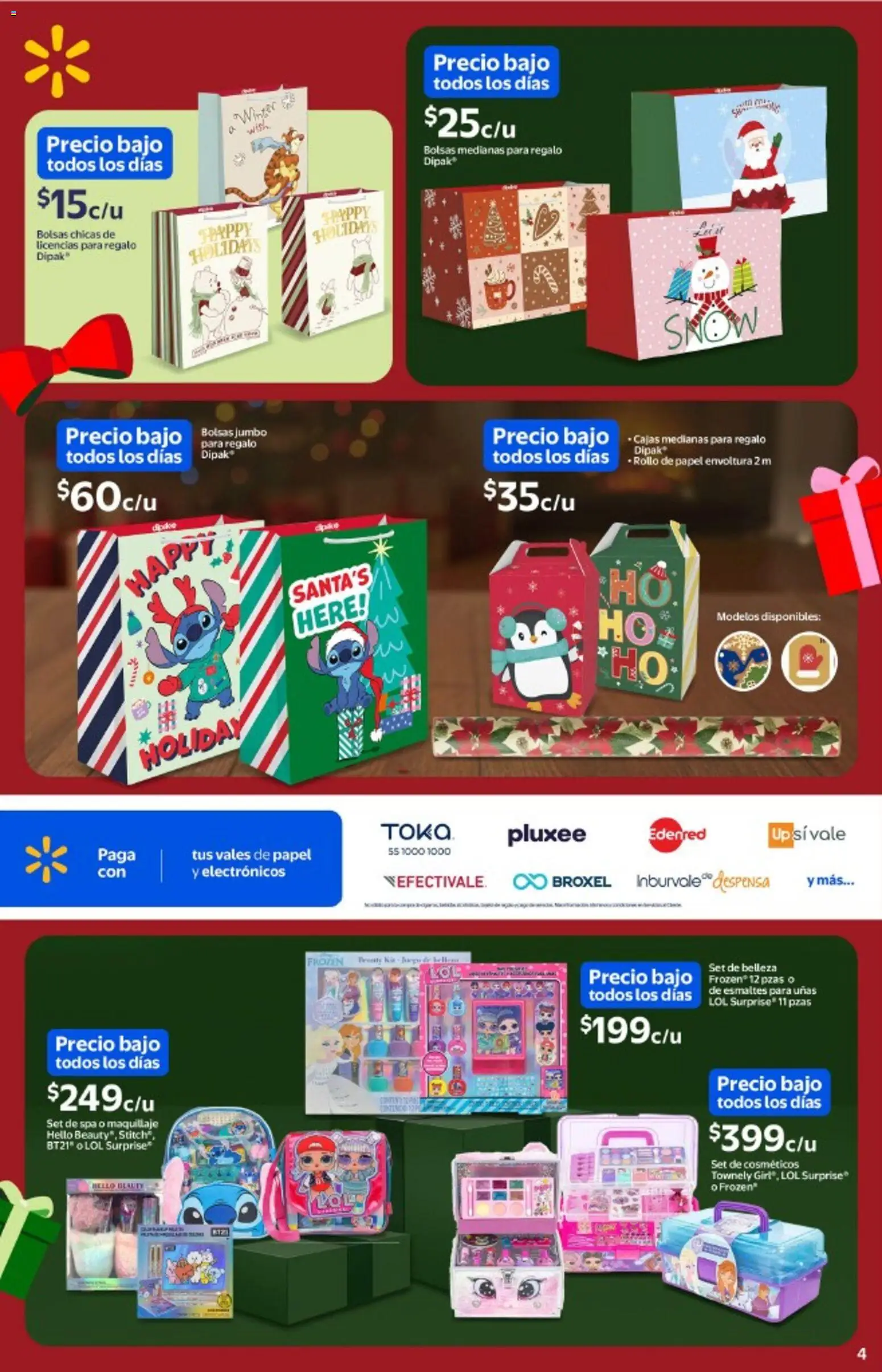 Nuevas ofertas de Walmart válidas en toda la República Mexicana desde el 26.11.2025. ¡Encuentra las mejores ofertas en Walmart folleto! | Página: 4