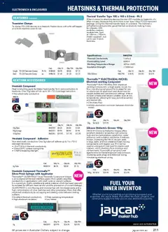 Preview of Jaycar Engineering & Scientific Catalogue 2025/2026  - valid from 09.07.2025 | Page: 211