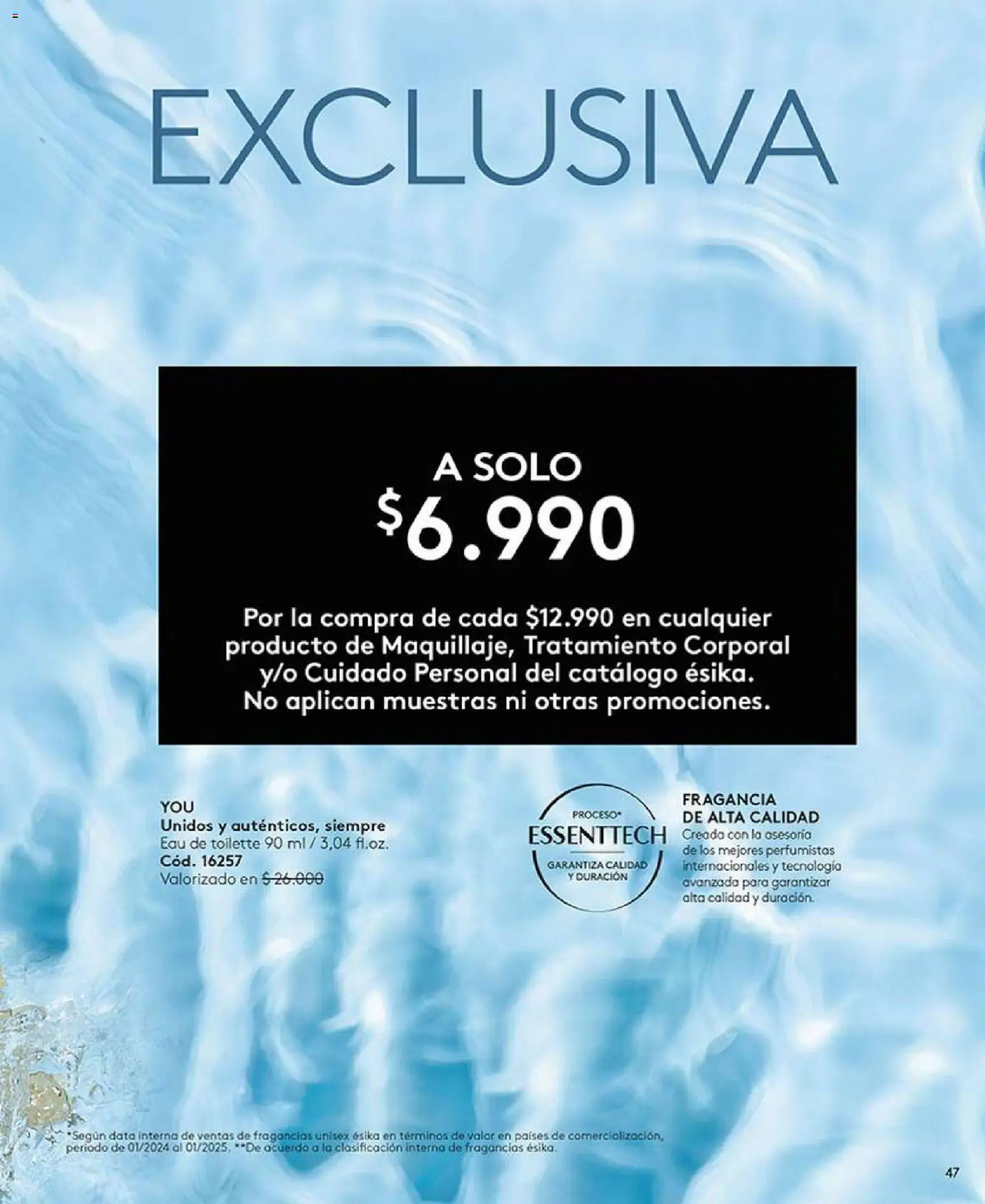 Catálogo Ésika Campaña 2 │ válido desde el 15.01.2026 | Página: 47 | Productos: Fragancia, Eau de toilette