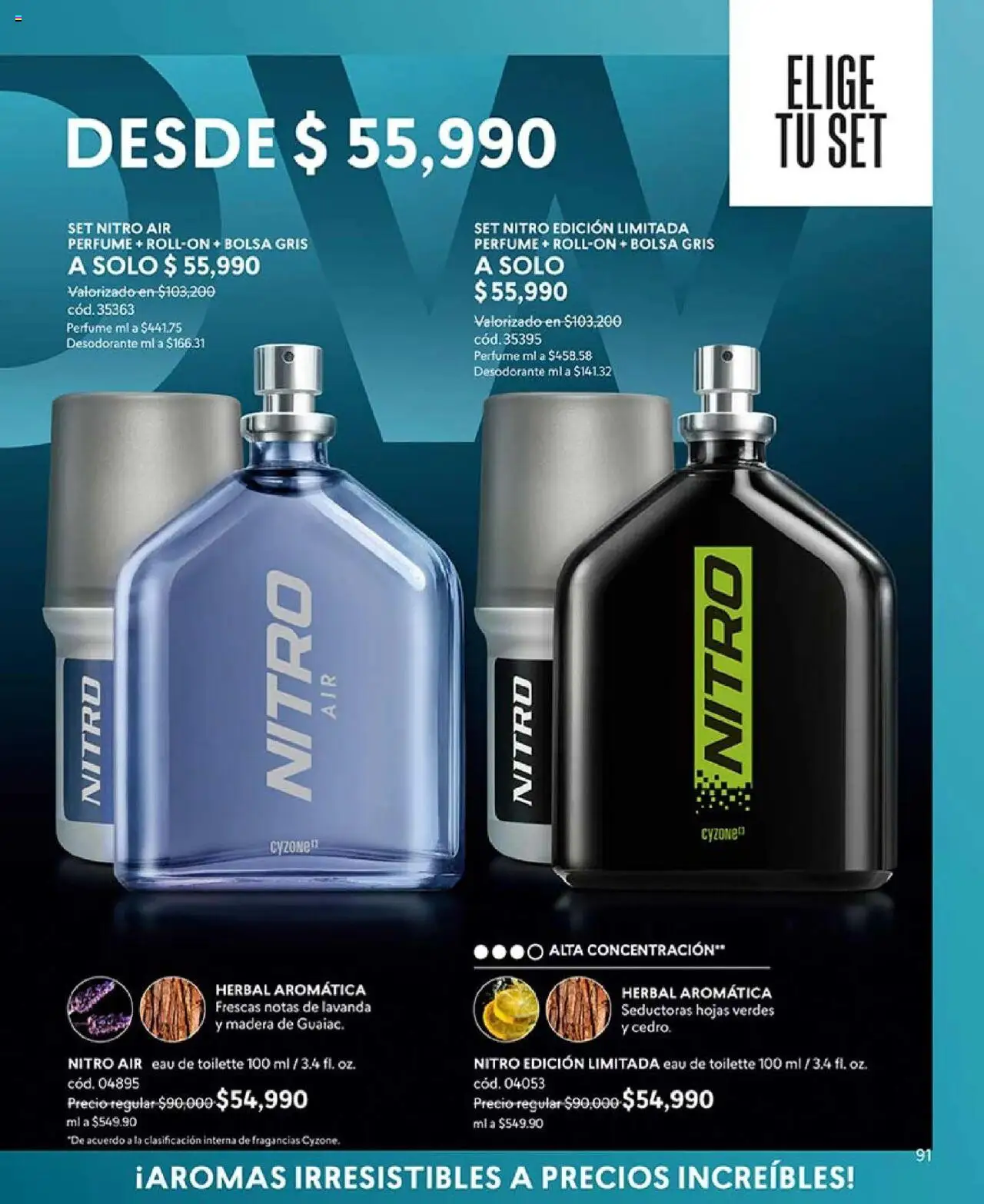 CyZone revista - valida desde el 05.05.2025 | Página: 99 | Productos: Bolsa, Perfume, Eau de toilette, Desodorante