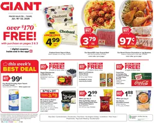 Preview of Giant weekly ads valid from 16.01.2026