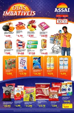 Assaí Atacadista Folheto - válido de 30.07.2025 | Página: 1 | Produtos: Coco, Cebola, Achocolatado, Cenoura