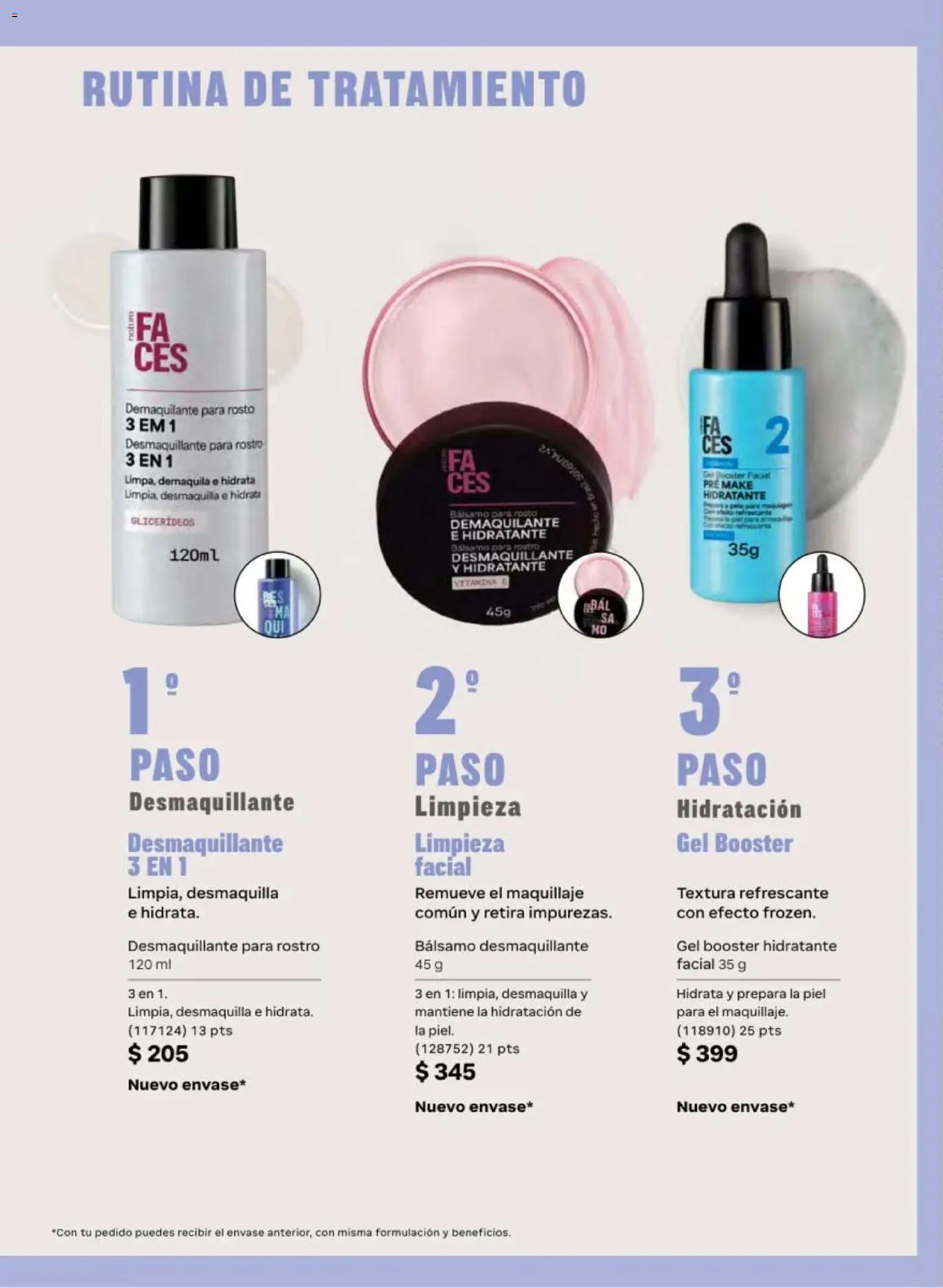 Nuevas ofertas de Natura válidas en toda la República Mexicana desde el 20.02.2026. ¡Encuentra las mejores ofertas en Natura campaña 4 2026! | Página: 84 | Productos: Desmaquillante, Bálsamo, Maquillaje