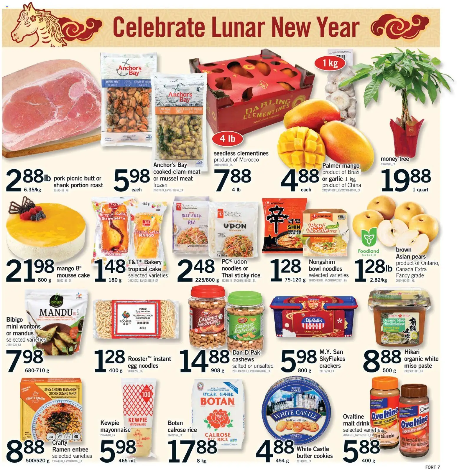 Fortinos flyer valid from 12.02.2026 | Page: 8 | Products: Chair, Butter, Chocolate, Chicken