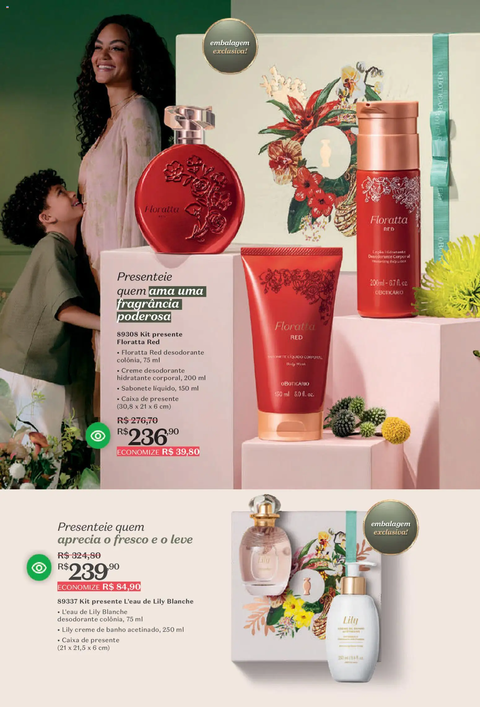 O Boticário Folheto - válido de 23.03.2026 | Página: 14 | Produtos: Fragrância, Desodorante, Creme, Sabonete