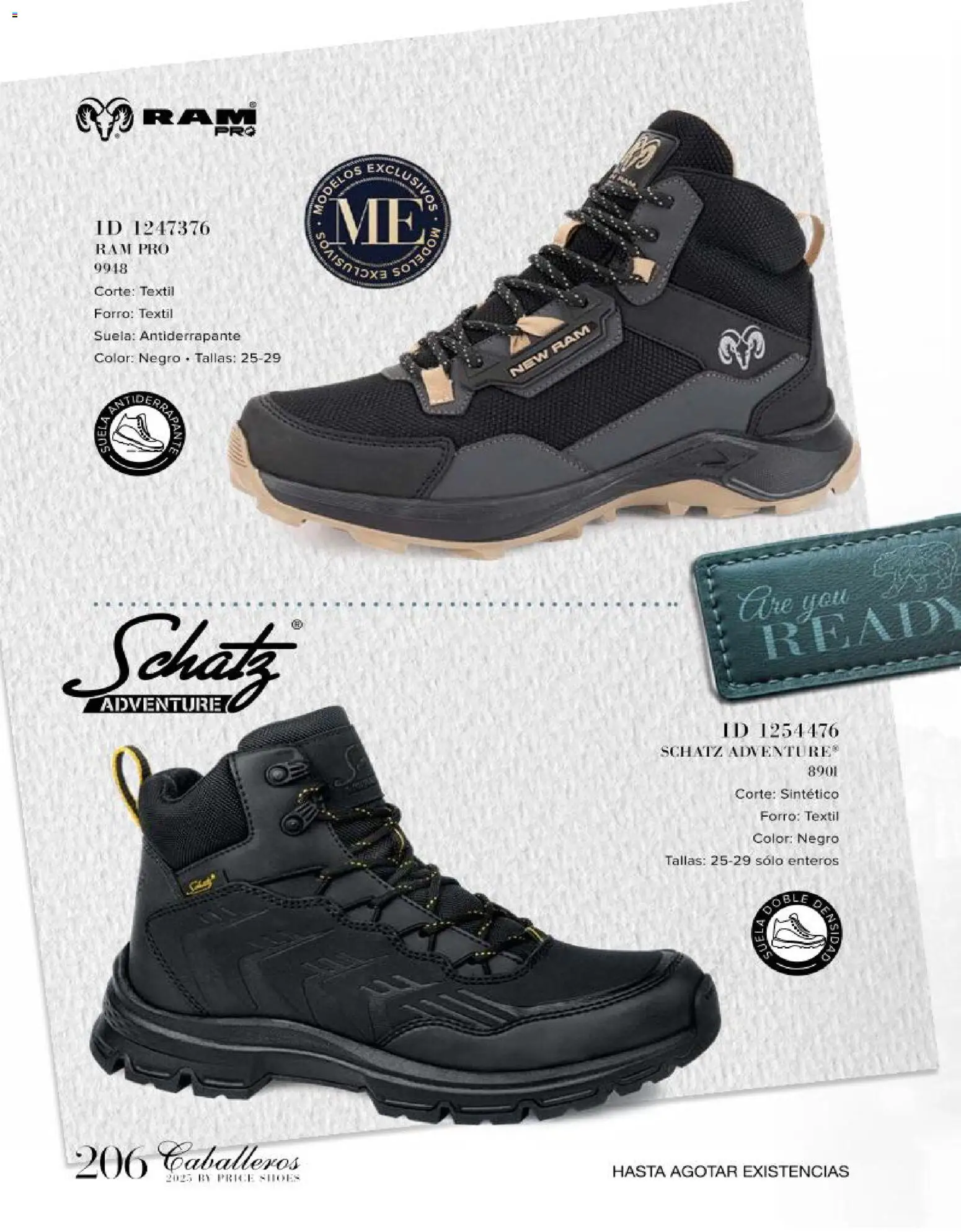 Nuevas ofertas de Price Shoes válidas en toda la República Mexicana desde el 26.11.2025. ¡Encuentra las mejores ofertas en Price Shoes catálogo Caballeros! | Página: 206