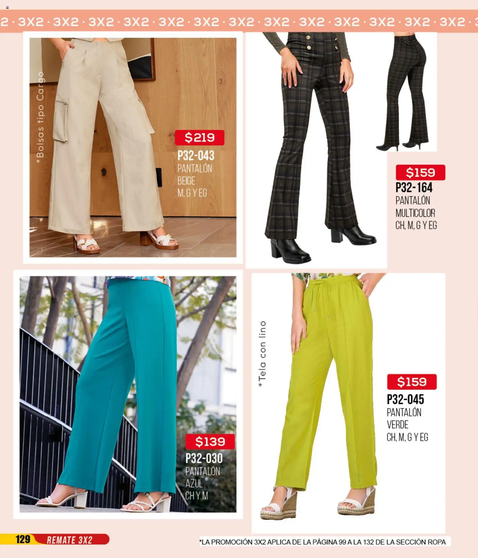 Nuevas ofertas de Cklass válidas en toda la República Mexicana desde el 16.02.2026. ¡Encuentra las mejores ofertas en Cklass catálogo Remate Ropa! | Página: 130 | Productos: Ropa